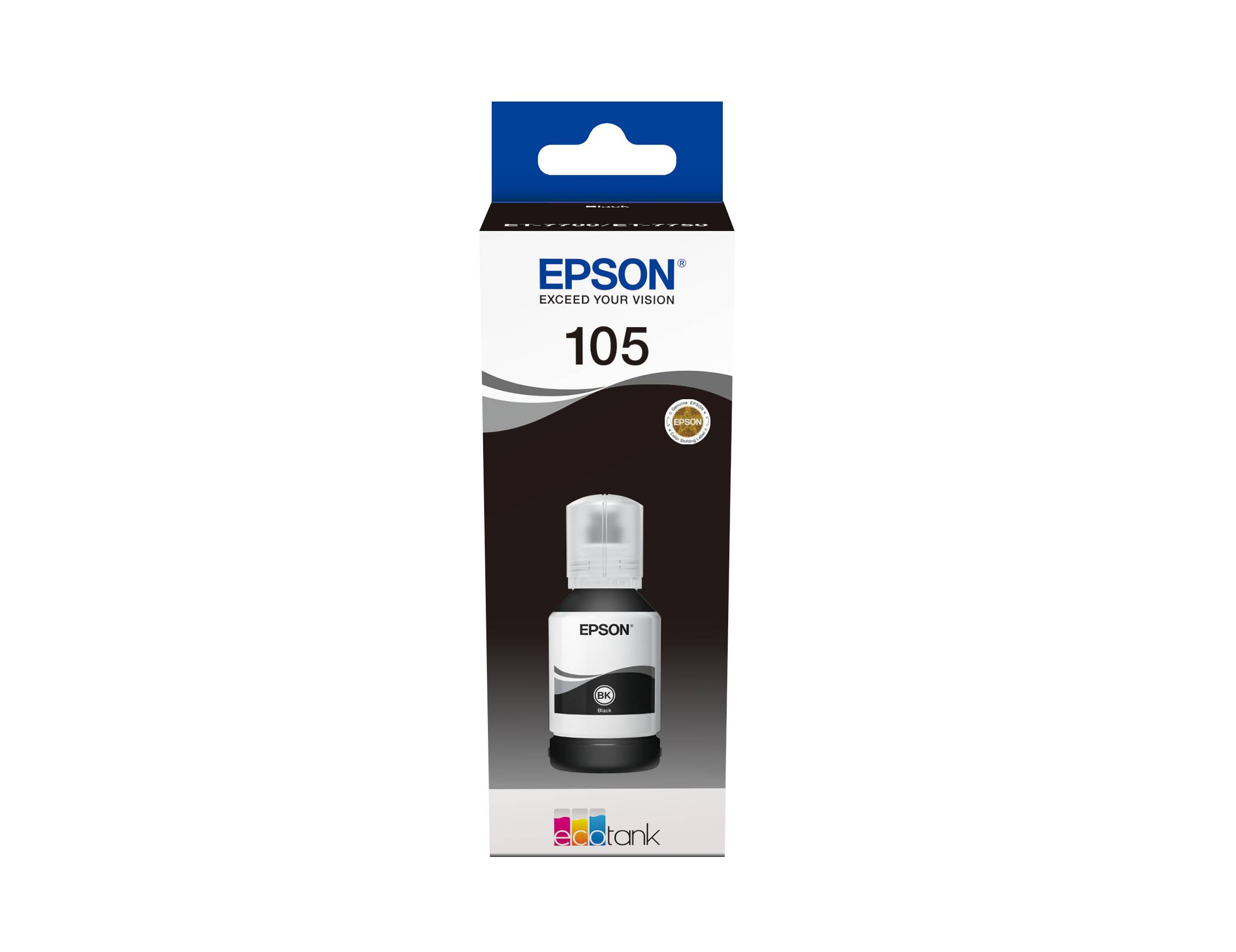 Epson 105 - 140 ml - Schwarz - Original - Tintenbehälter