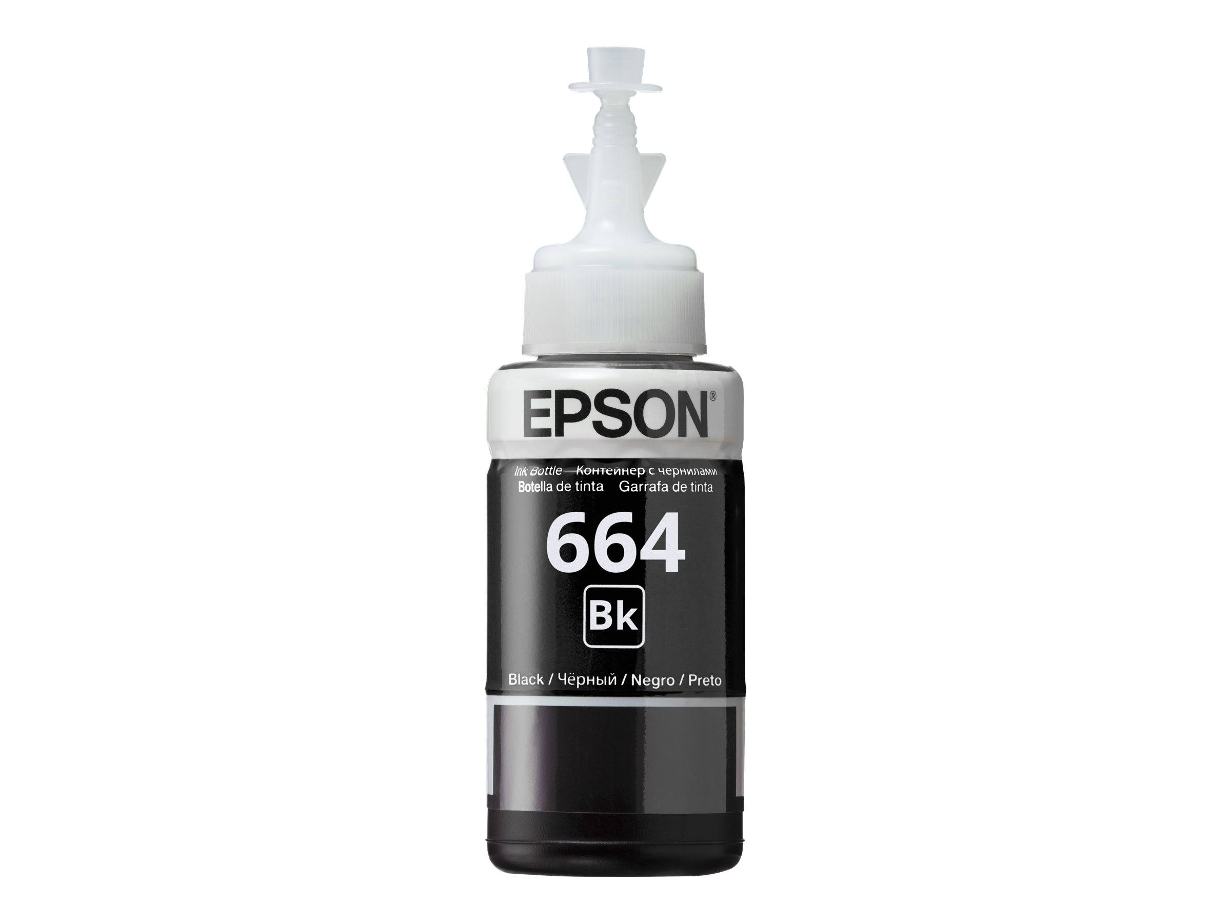 Epson T6641 - 70 ml - Schwarz - original - Nachfülltinte