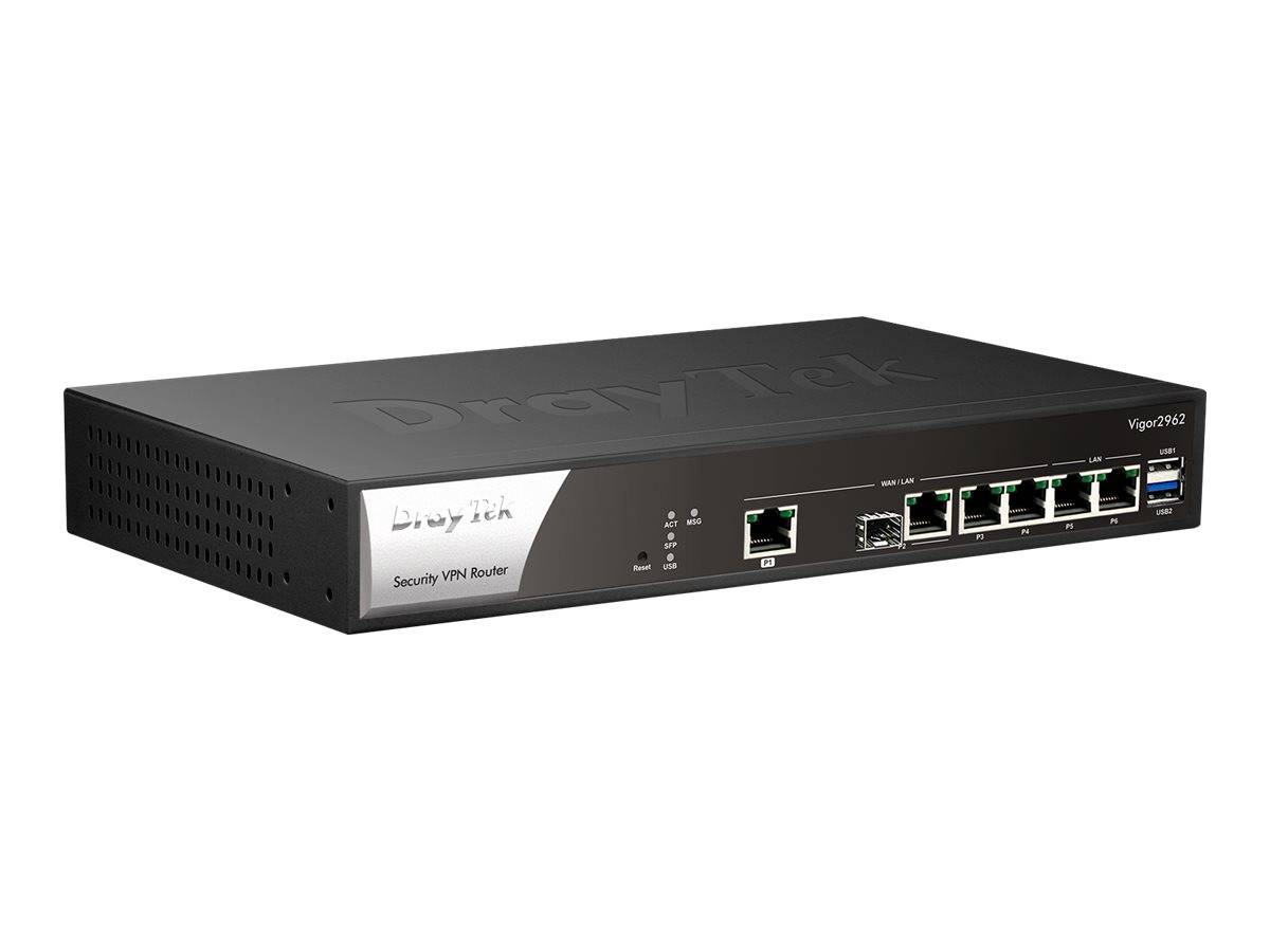 Draytek Vigor 2962 - Router 4-Port-Switch - 1GbE, 2.5GbE