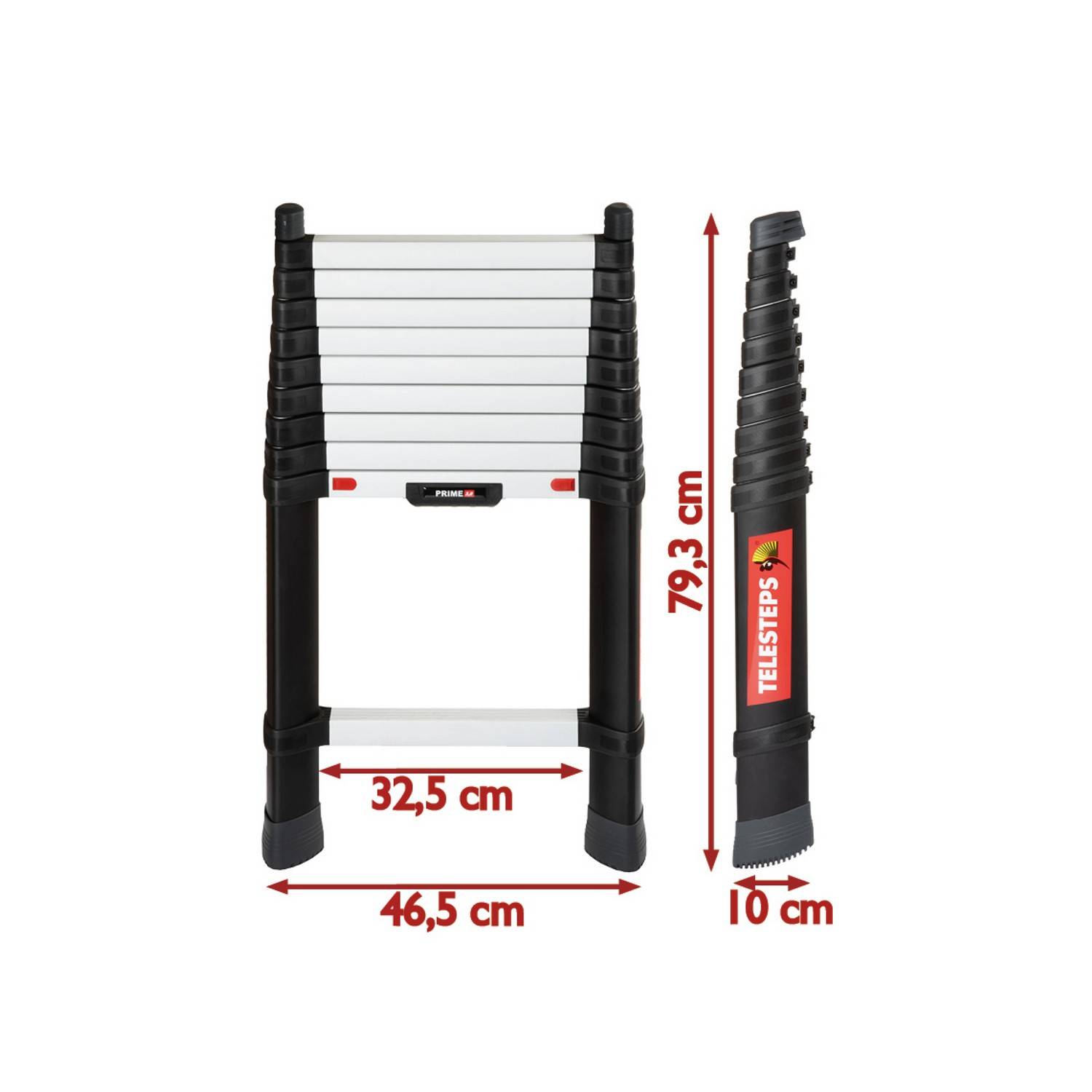Telesteps Prime Line 3,00 m Teleskopleiter extra stark (72230-581)