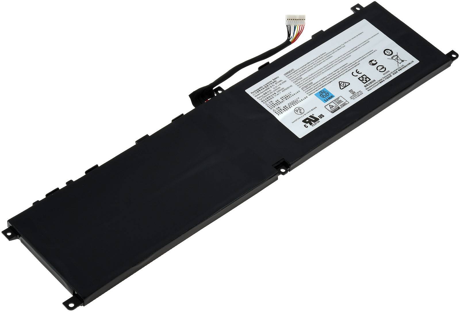 Powery Akku für Laptop MSI P65, P65 Creator 8RF, 15,2V, Li-Polymer