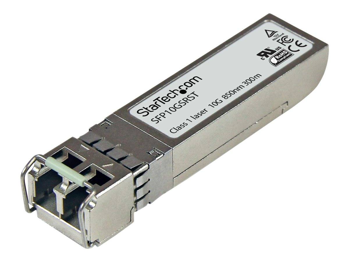 StarTech.com FET-10G-ST Transceiver Modul (SFP+ Module, 10GBase-SR Cisco kompatibel, Glasfaser, 850nm, LC Multimode mit