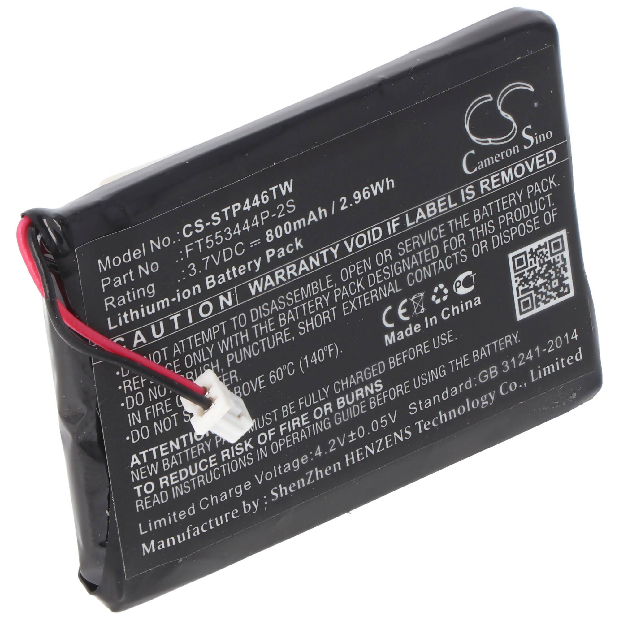 Akku passend für den Stabo freecomm 600 Set, PMR 446, 20640, Topcom Twintalker 7100