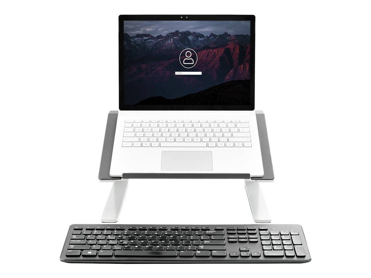StarTech.com LTSTND Laptoperhohung (verstellbarer Laptopstander, hochbelastbarer Stahl & Aluminium, 3 Hoheneinstellungen