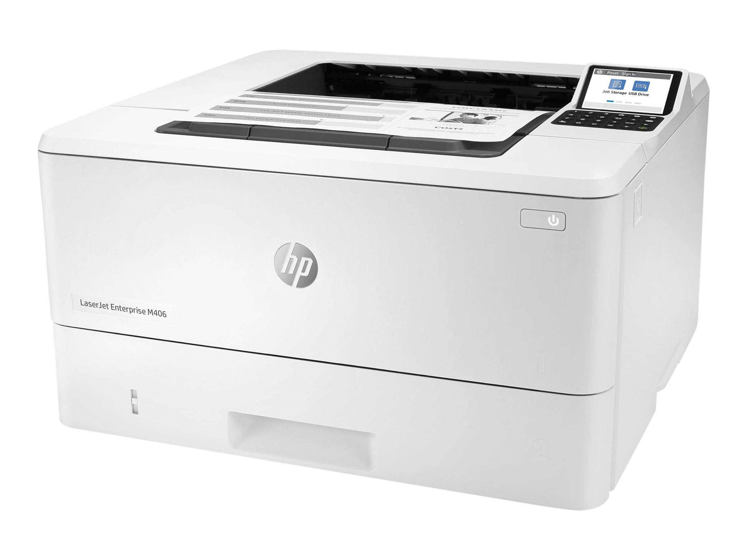 HP Laserdrucker LaserJet Enterprise M406dn 3PZ15A