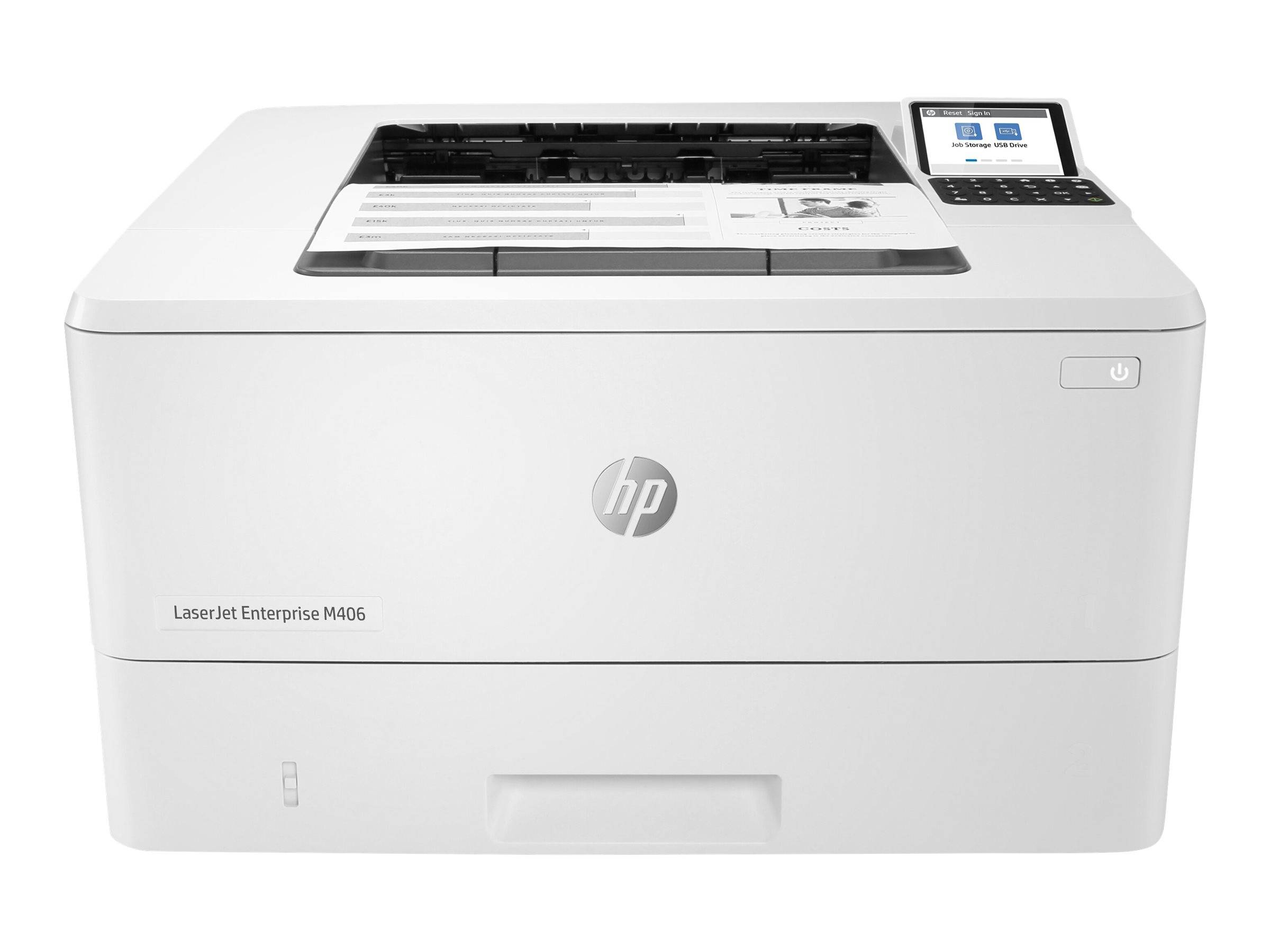 HP Laserdrucker LaserJet Enterprise M406dn 3PZ15A