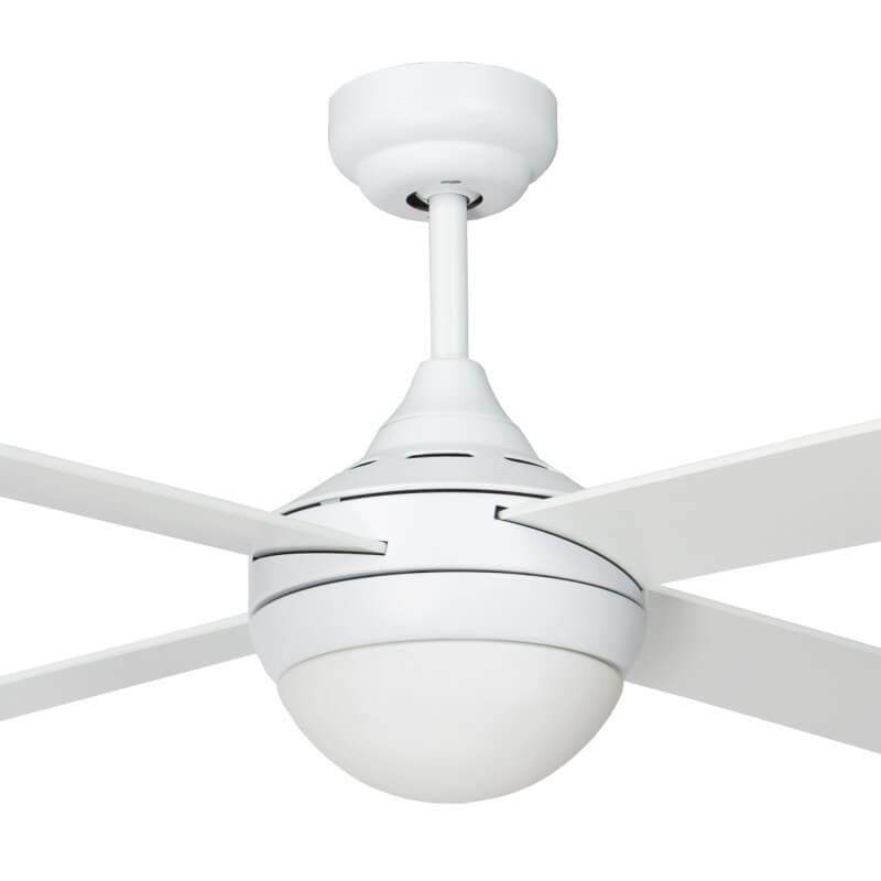 Deckenventilator Balloo Weiß mit Licht & Fernbedienung