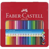 Faber-Castell GRIP 2001 - Farbstift - gemischte Farben (Packung mit 24)