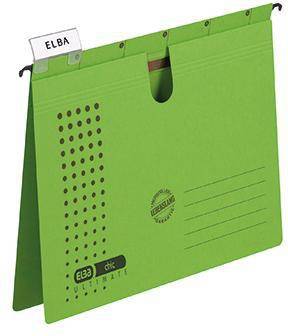 ELBA Hängehefter chic ULTIMATE 100552109 DIN A4 grün 5 St./Pack.