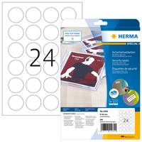 HERMA Special - Weiß - 40 mm rund 600 Etikett(en) (25 Bogen x 24)