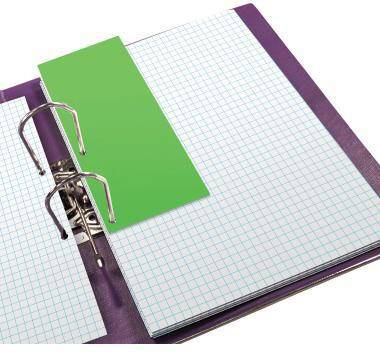 Oxford Trennstreifen Duo 400014012 160g Karton grün 60 St./Pack.