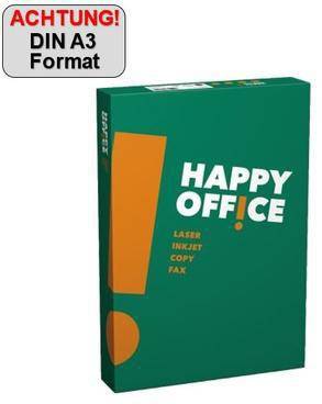 Igepa Kopierpapier Happy Office 809B80B A3 80g hf ws 500 Bl./Pack.