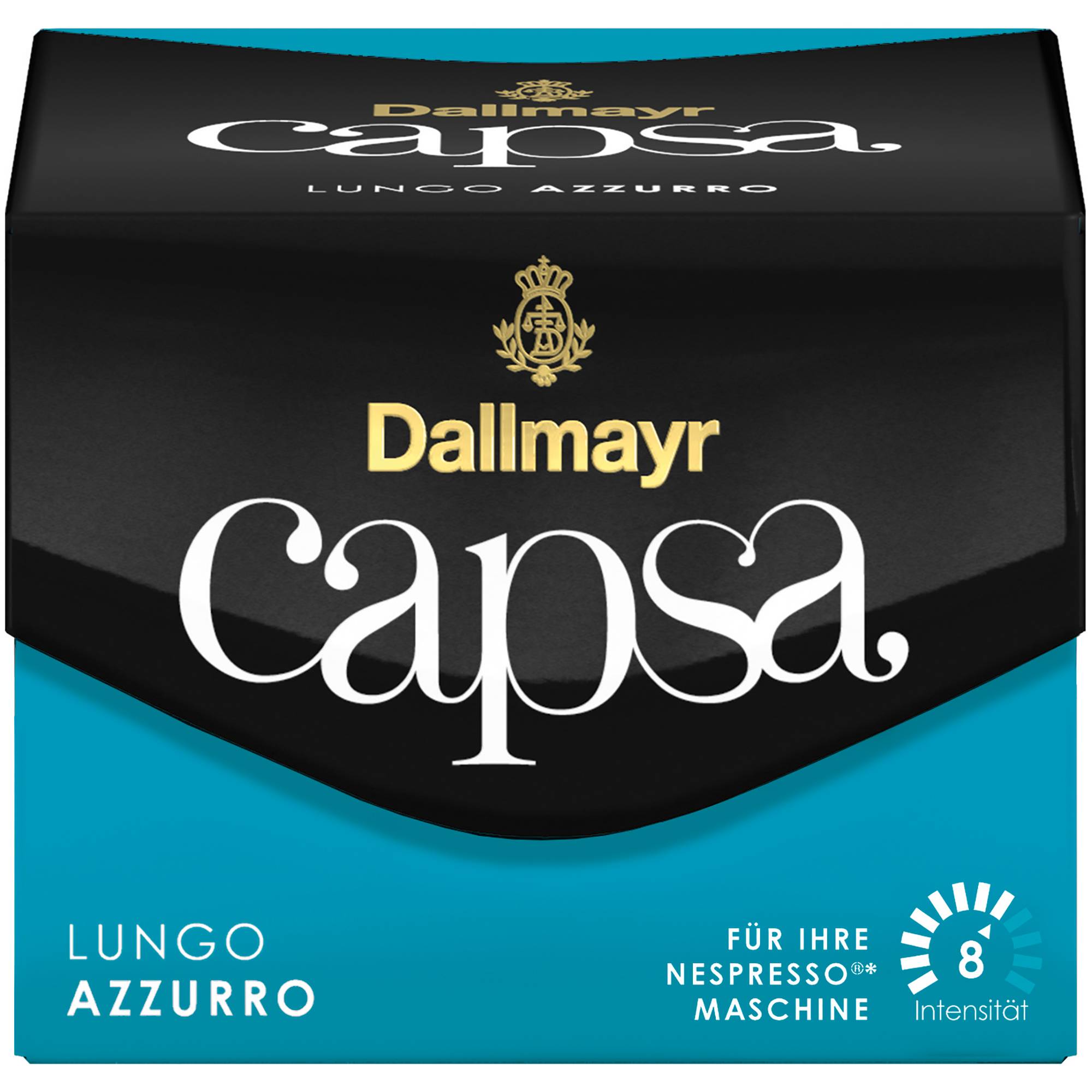 Dallmayr Kaffeekapsel capsa Lungo Azzurro 106000000 10 St./Pack.