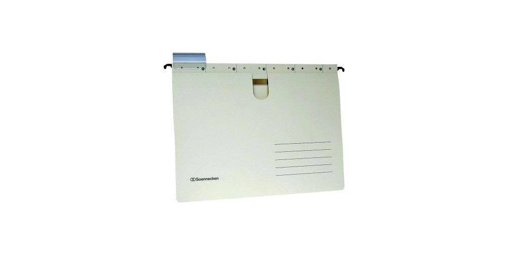 Soennecken Hngehefter DIN A4 220g/m Recyclingkarton chamois 25
