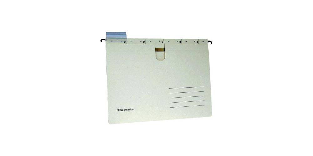 Soennecken Hängehefter DIN A4 220g/m² Recyclingkarton chamois 25
