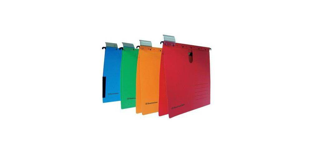Soennecken Hngehefter DIN A4 220g/m Recyclingkarton blau 25 St./Pack.