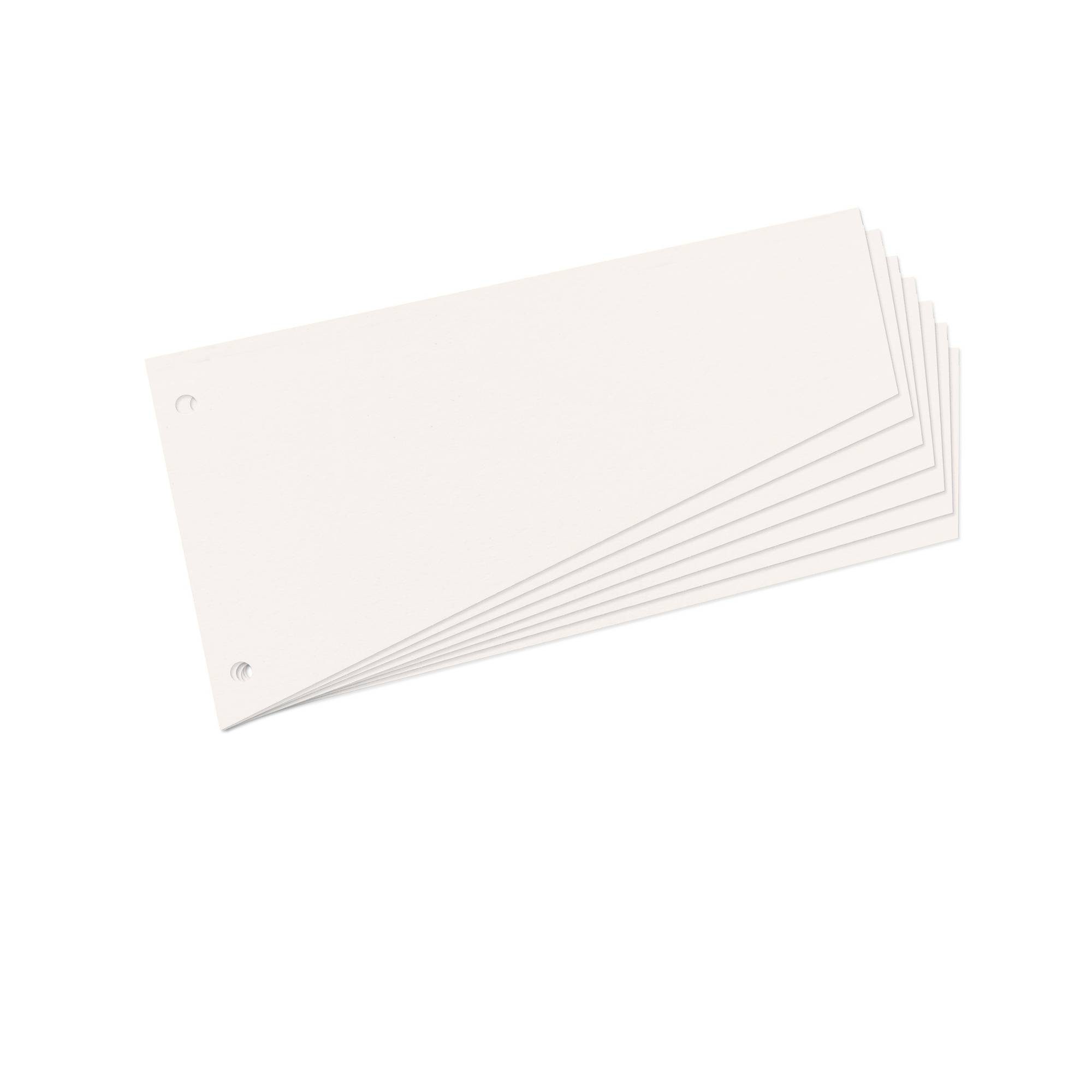 Herlitz Trennstreifen 10838506 23x12cm gelocht ws 100 St./Pack.