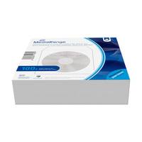 CD/DVD Hülle BOX162 mit Fenster selbstklebend Papier weiß 100 Stück