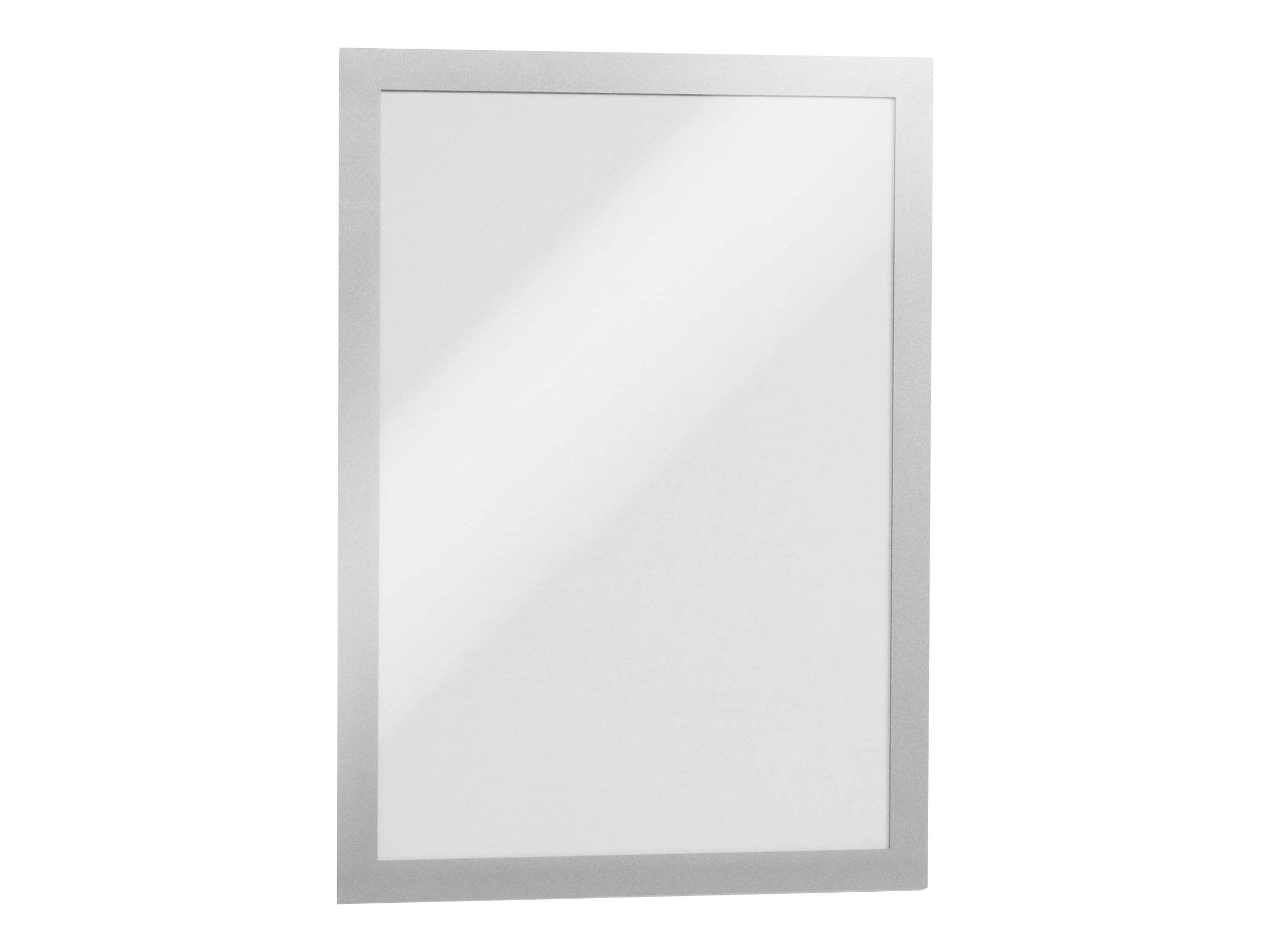 DURABLE DURAFRAME - Dokumentenhalterung - Oberflächenmontage - für A4 - doppelseitig - Silber (Packung mit 10)