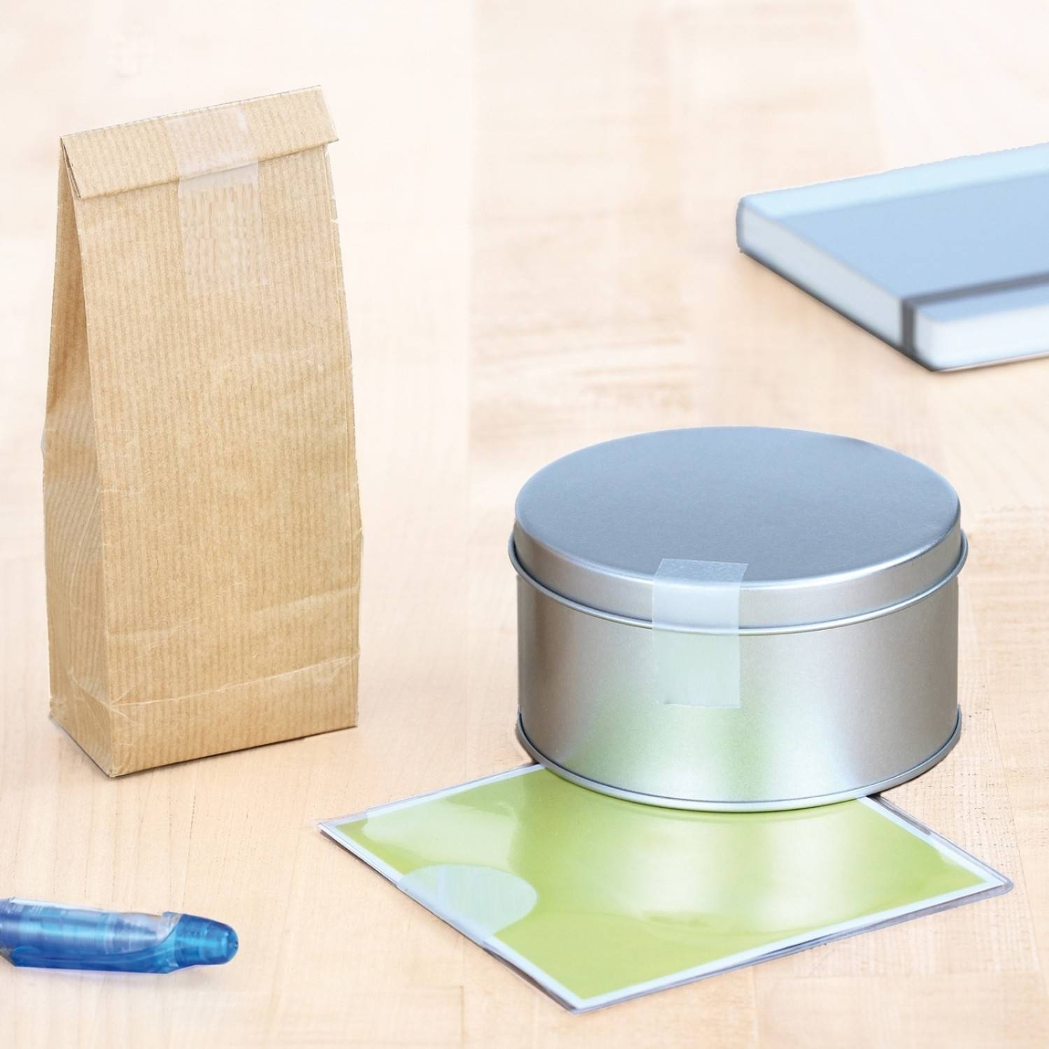 HERMA - Selbstklebend - durchsichtig - 32 mm rund 240 Etikett(en) (16 Bogen x 15)