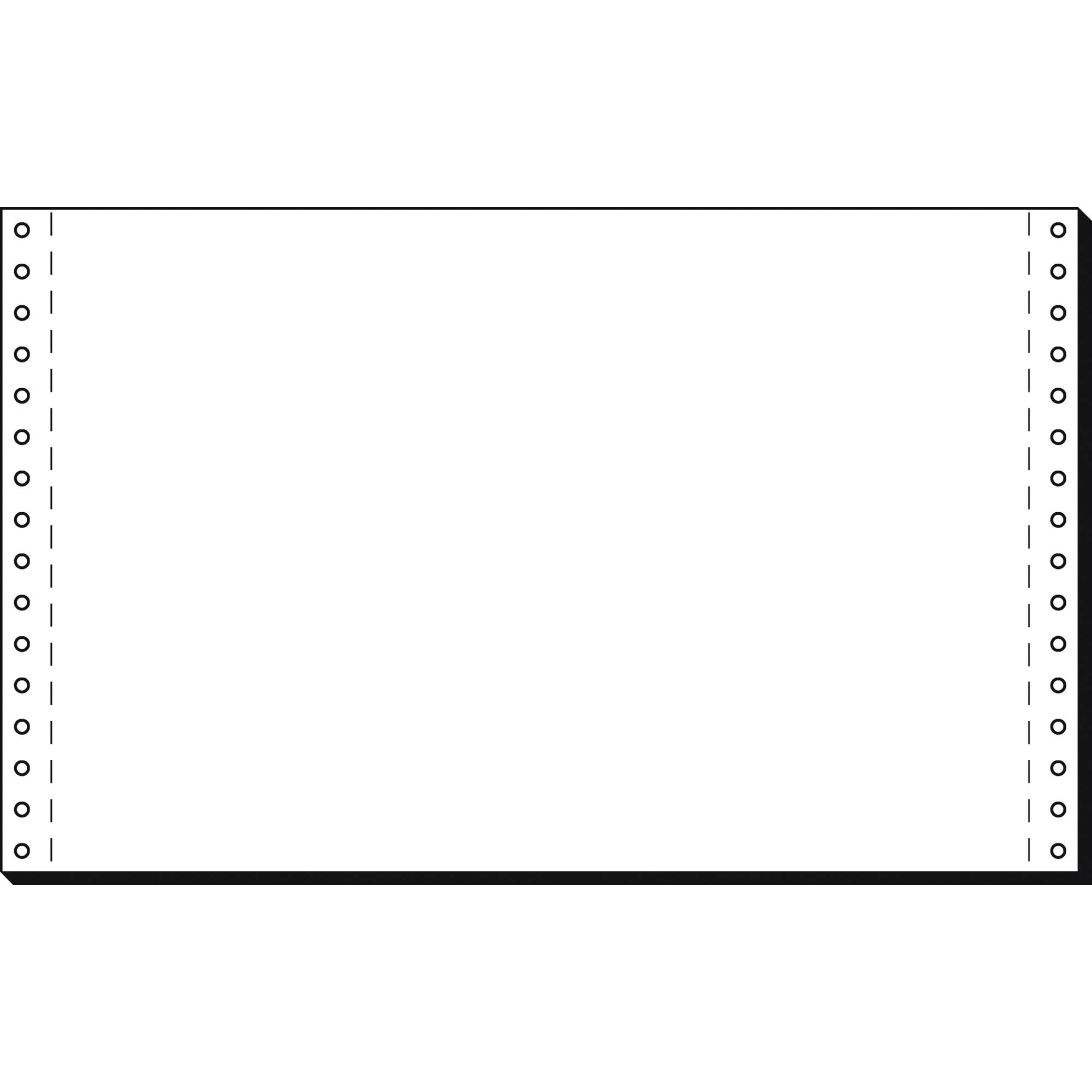 SIGEL Computerpapier 08330 DIN A4 quer blanko 1fach 2.000 Bl./Pack.