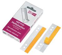 VELOFLEX HEFTFIX - Broschürenablageleiste - Glasklar (Packung mit 50)
