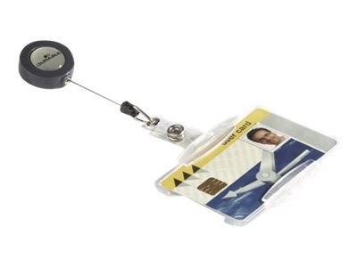 DURABLE - Namensschildhalterung - für 54 x 85 mm - durchsichtig (Packung mit 10)
