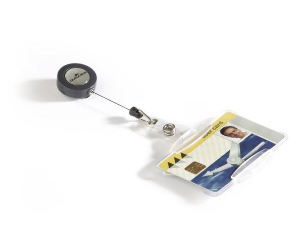 DURABLE - Namensschildhalterung - für 54 x 85 mm - durchsichtig (Packung mit 10)
