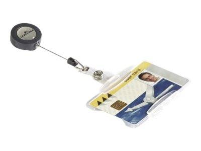 DURABLE - Namensschildhalterung - für 54 x 85 mm - durchsichtig (Packung mit 10)