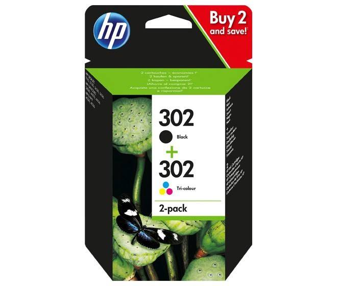 HP Tinten Kombipack 302 sw/co