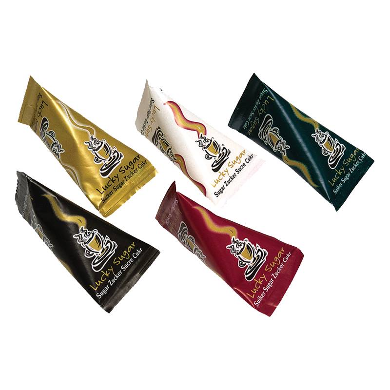 HELLMA Zuckertüten Lucky Sugar "Hot Cup", im Displaykarton