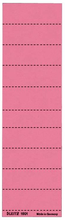 Rosa Notizblattseite mit gestrichelten horizontalen Linien und „DIEZ 1901 Made in Germany" am unteren Rand gedruckt.