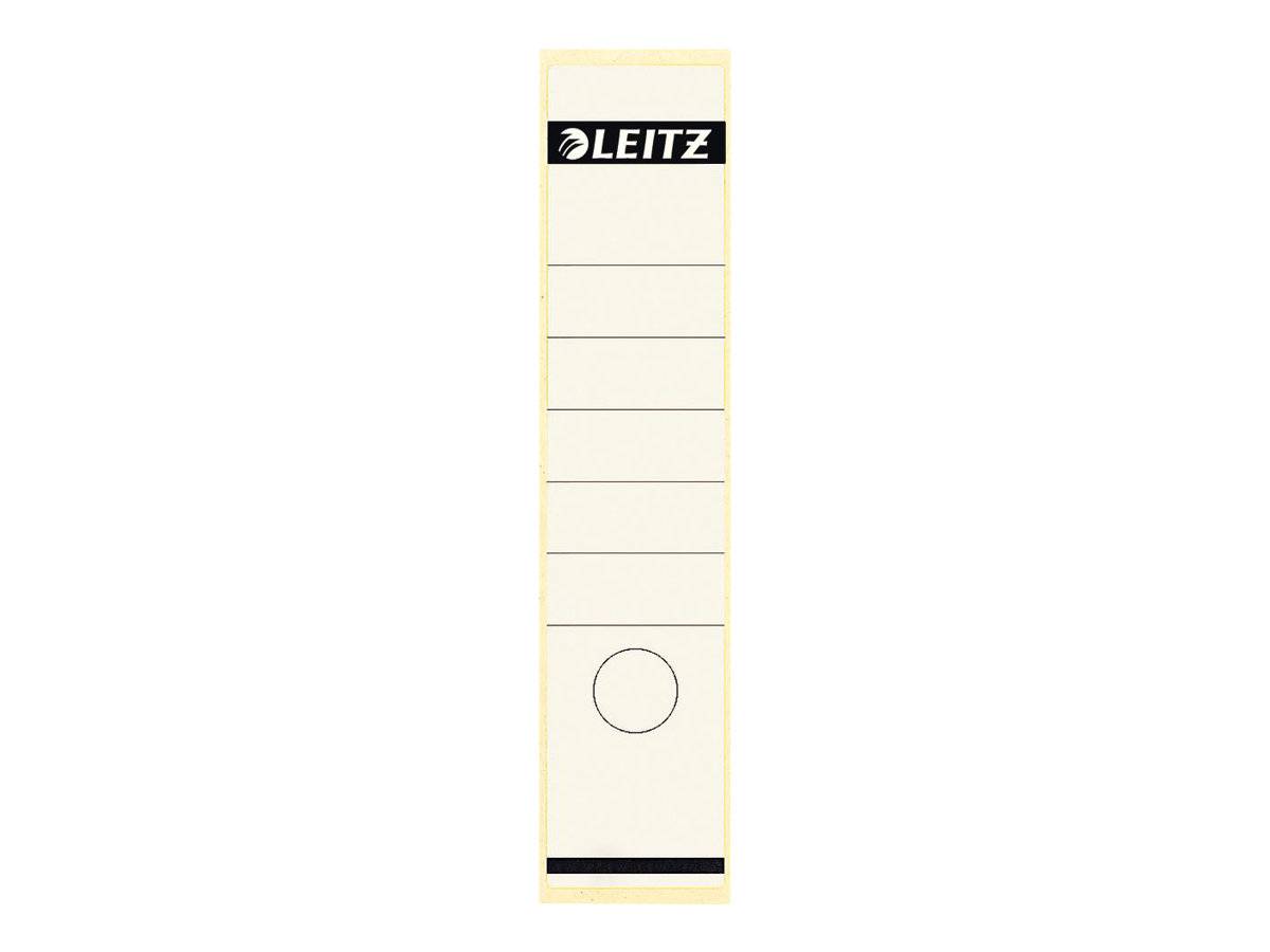Esselte Leitz Rückenetikett für Aktenordner - weiß (Packung mit 100)