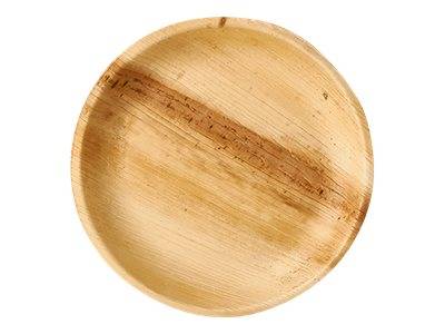 PAPSTAR pure - Teller - Grösse 23 cm - Höhe 2.5 cm - rund - Einweg (Packung mit 25)