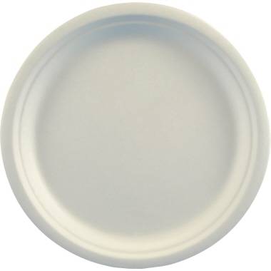 PAPSTAR Teller pure 81327 rund 23cm weiß 50 St./Pack.