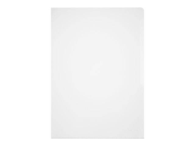 DURABLE - L-förmiger Ordner - für A4 - durchsichtig (Packung mit 50)