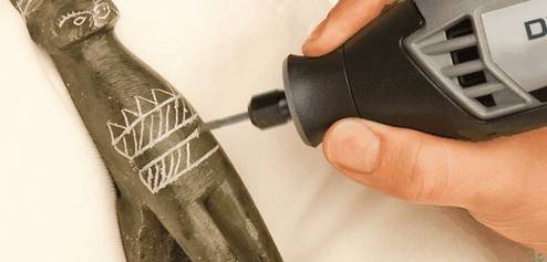Dremel 7122 - Diamantbestückter Fräser - 2 Stücke