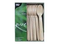PAPSTAR pure - Löffel - 15.7 cm - Einweg (Packung mit 100)