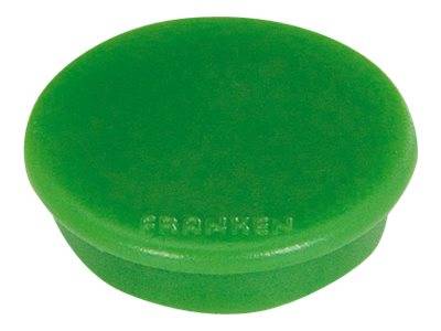 Franken GmbH FRANKEN - Magnet - 3,2 cm Durchmesser - grün (Packung mit 10)