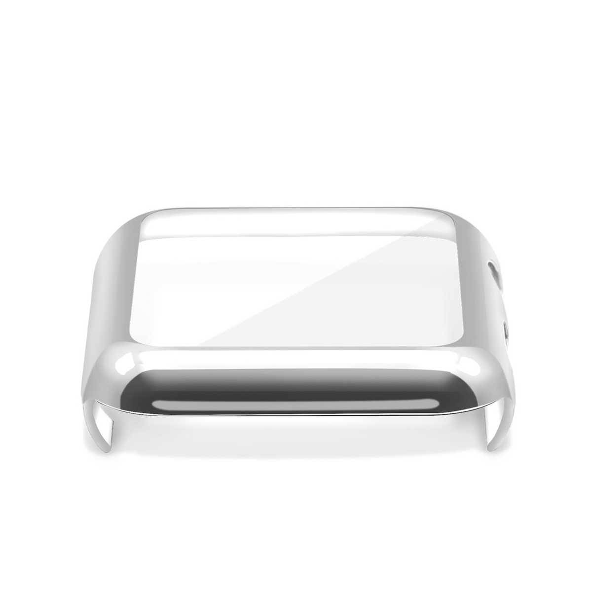 Schutzhülle für Apple Watch Serie 1, 2, 3, 4 Cover Case Bumper Schutz Hülle mit Schutzglas Displayschutz für iWatch Ultra-Thin