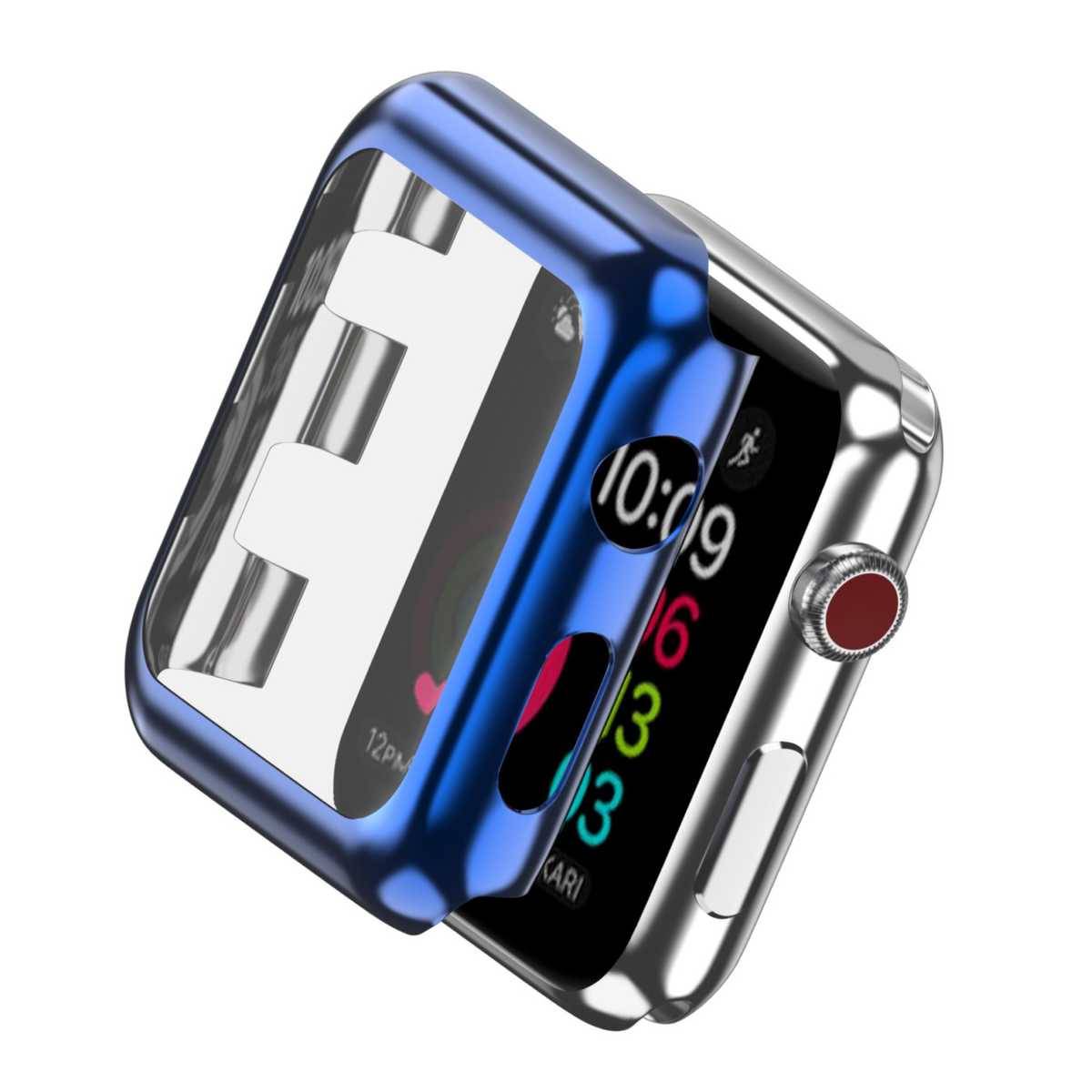 Case für Apple Watch Serie 1, 2, 3, 4 Cover Schutzhülle Verschieden Größen 360-Grad Schutz