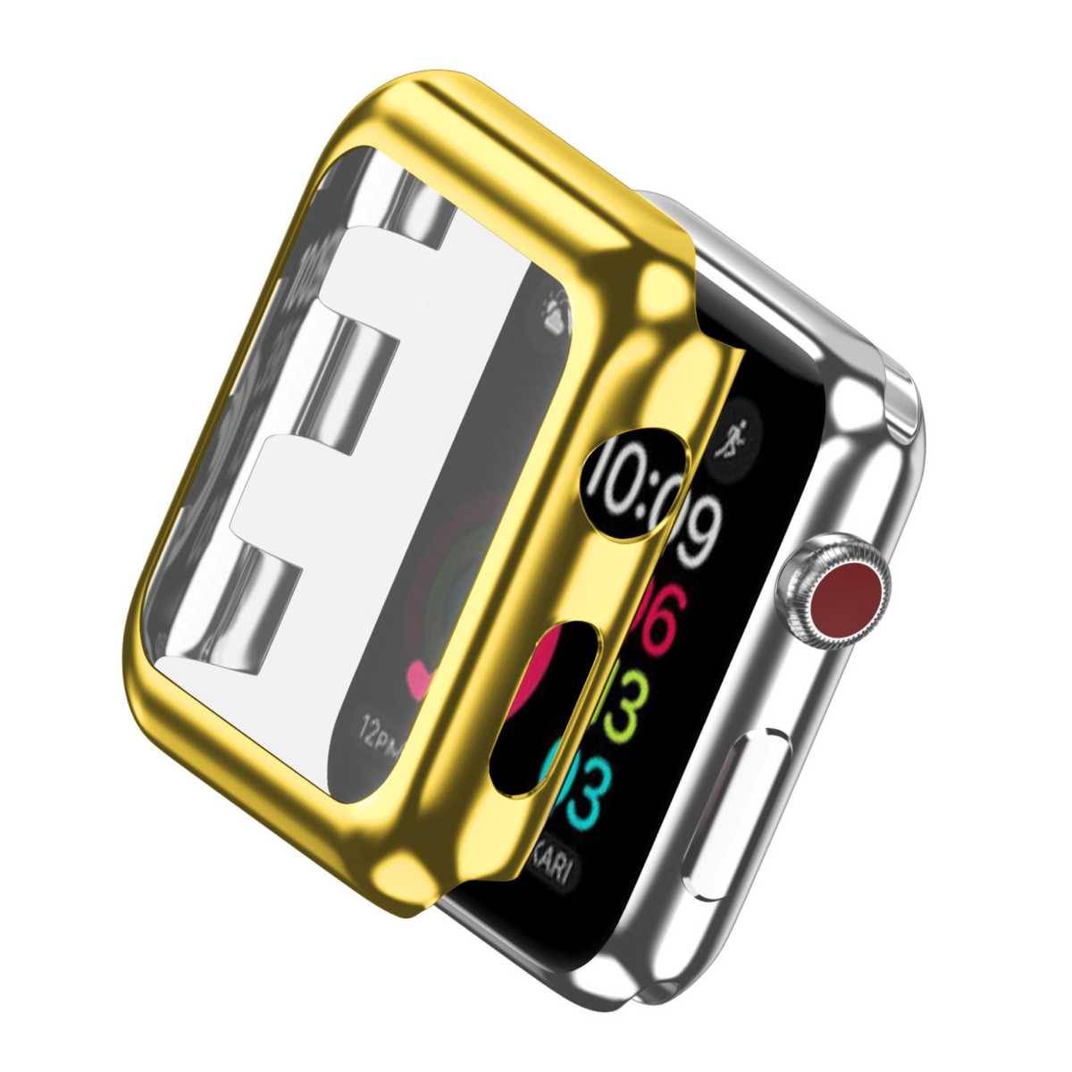 Case für Apple Watch Serie 1, 2, 3, 4 Cover Schutzhülle Verschieden Größen 360-Grad Schutz