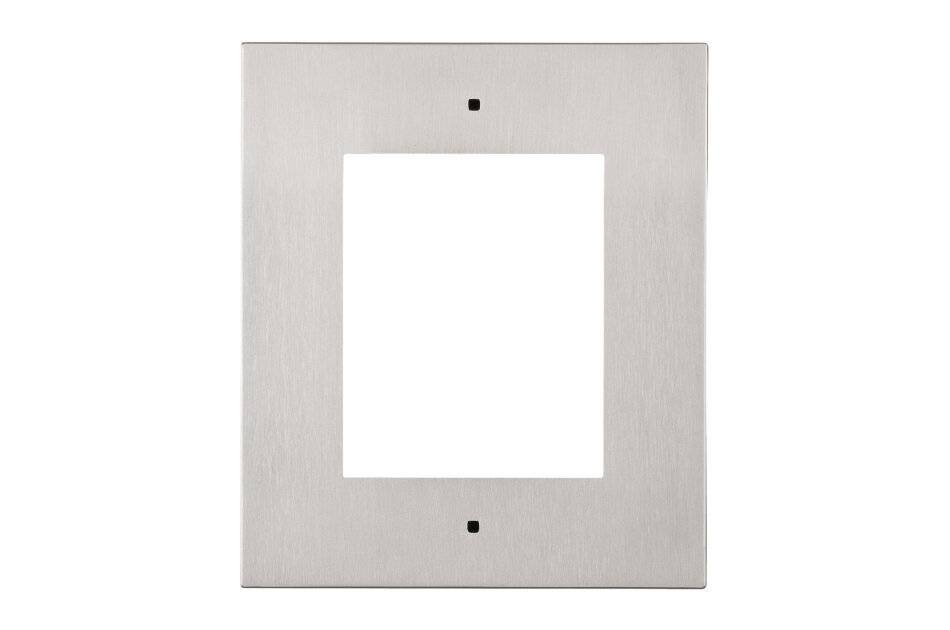 2N IP Verso Flush Frame 1M, Frontblende, für Unterputz Montage, für eine 2N IP Verso Moduleinheit