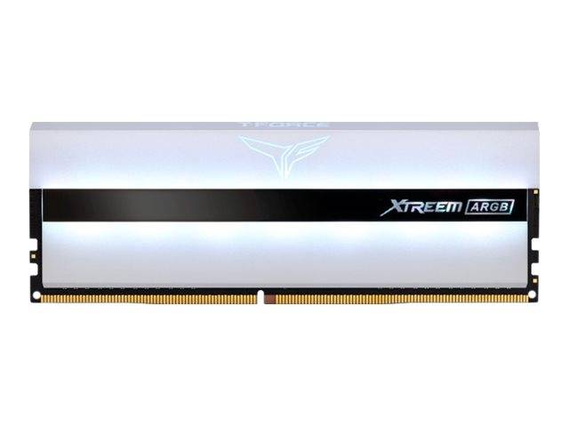 T-Force Xtreem ARGB White - DDR4 - Kit - 16 GB: 2 x 8 GB