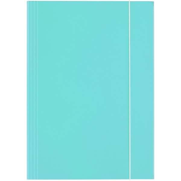Sammelmappe PastellColor Karton glanzkaschiert A4 Himmelblau