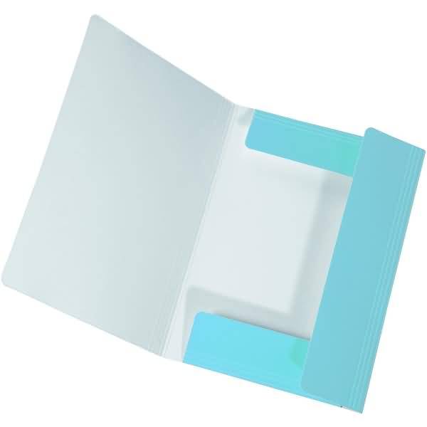 Sammelmappe PastellColor Karton glanzkaschiert A4 Himmelblau