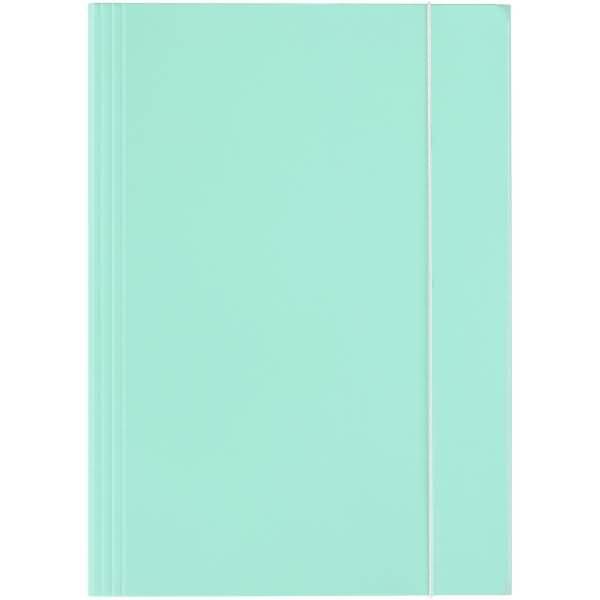 Sammelmappe PastellColor Karton glanzkaschiert A4 Minzgrün