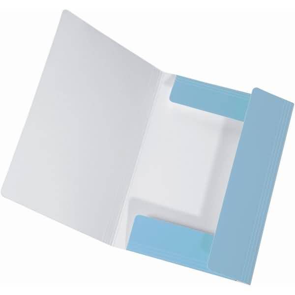 Sammelmappe PastellColor Karton glanzkaschiert A3 Himmelblau