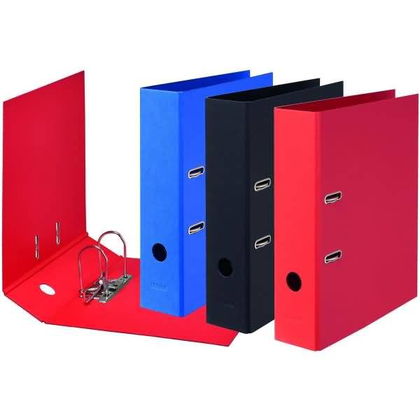 Ordner Pure A4 80mm vegan Grundfarben sortiert