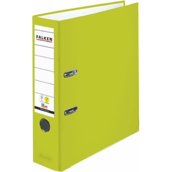 Ordner S80 A4 PP-Color 80mm neongrün